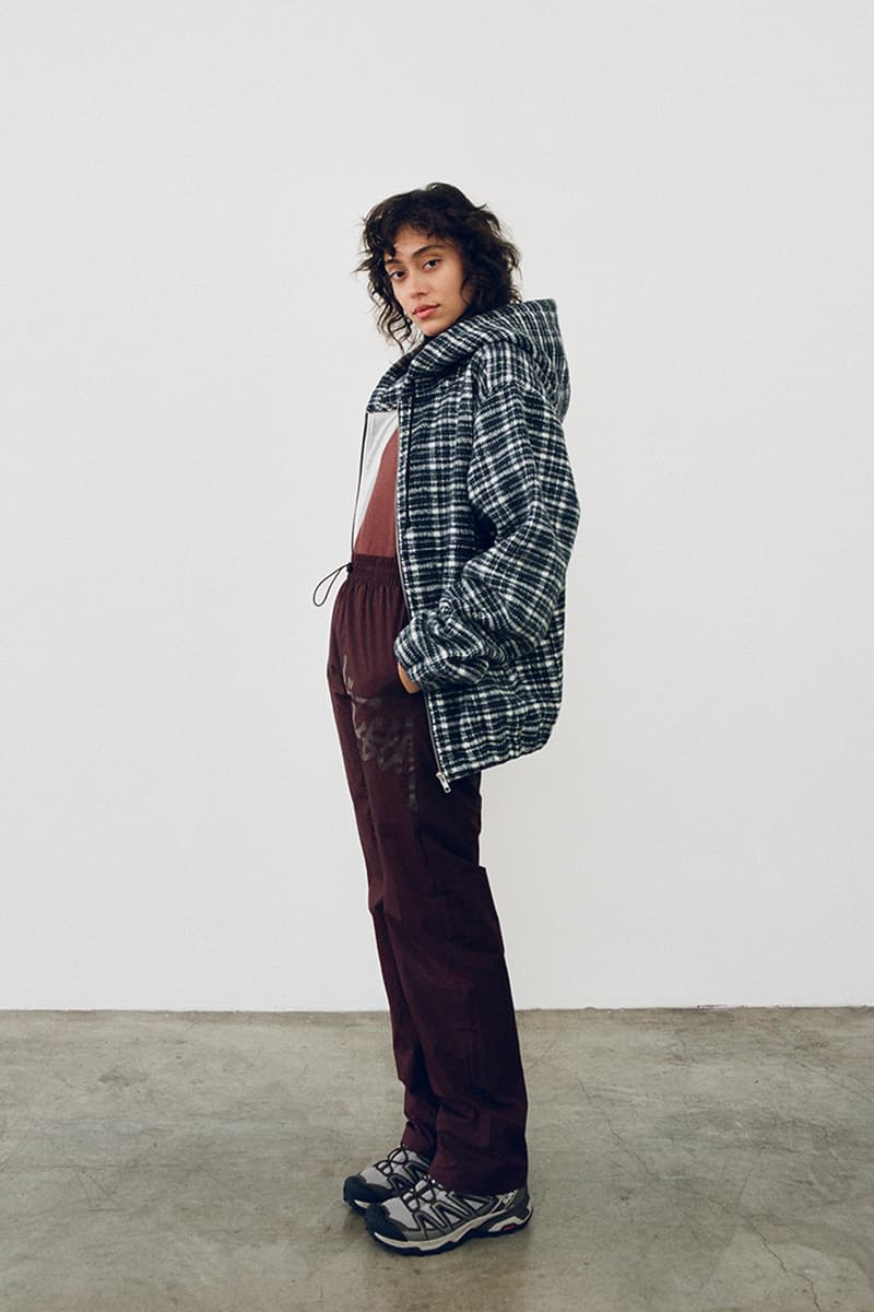 stussy fall womenswear collection lookbook hoodies fleece jackets knit sweaters