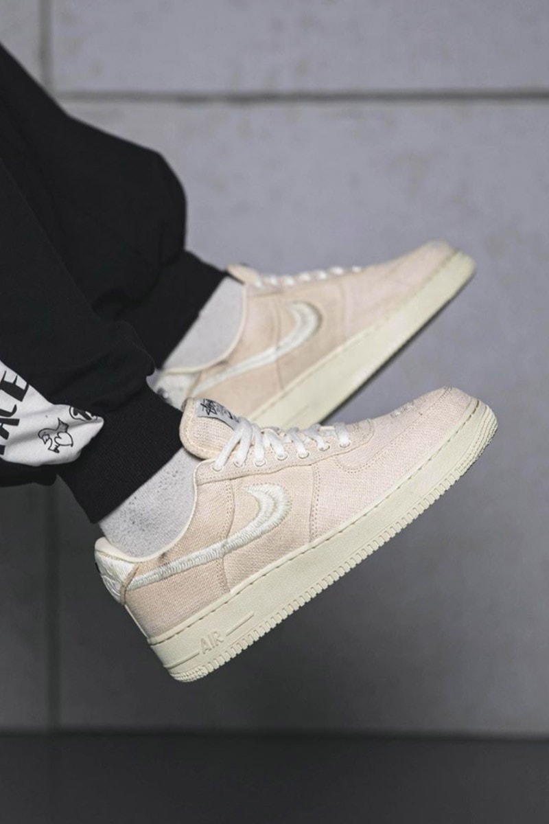 Detailed Look at Stussy's Air Force 1 Low Collab