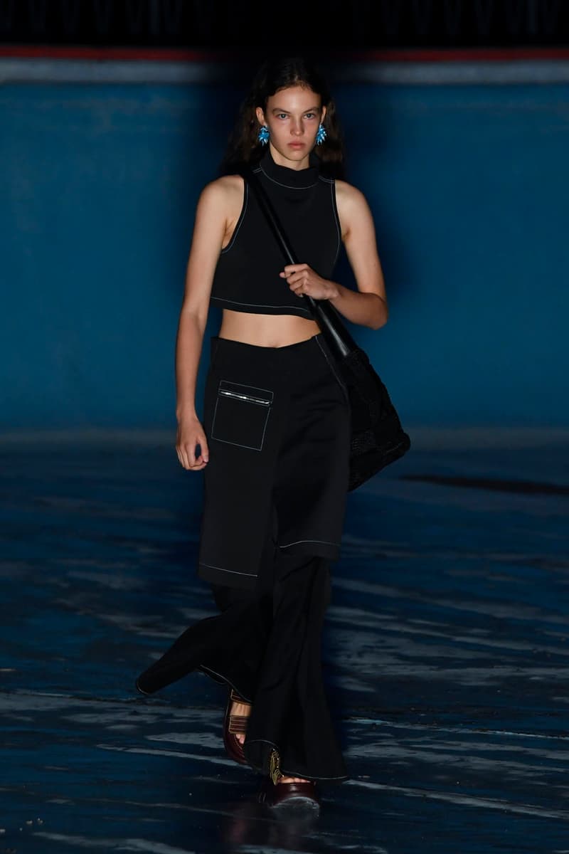 sunnei spring summer 2021 runway collection minimalist vanguard group nanushka investment simone rizzo loris messina milan fashion week mfw