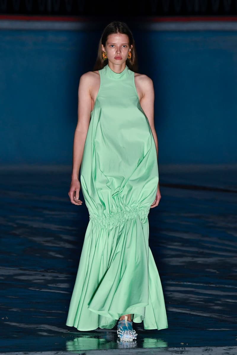 sunnei spring summer 2021 runway collection minimalist vanguard group nanushka investment simone rizzo loris messina milan fashion week mfw