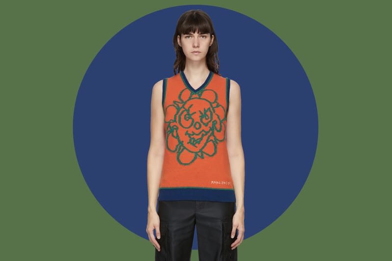 marc jacobs crazy daisy sweater vest