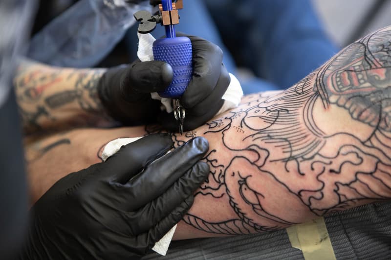 Tattoo Artist Gun Arm