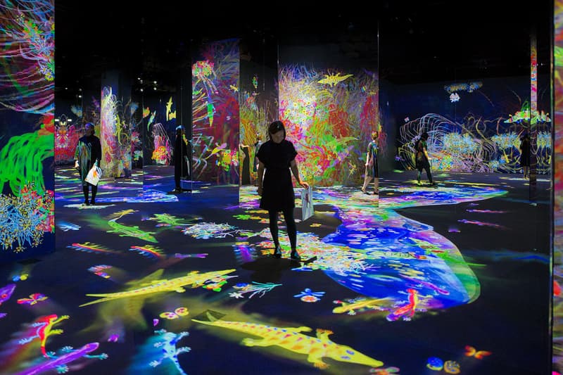 teamlab exhibition barcelona spain caixaforum interactive art show dates info