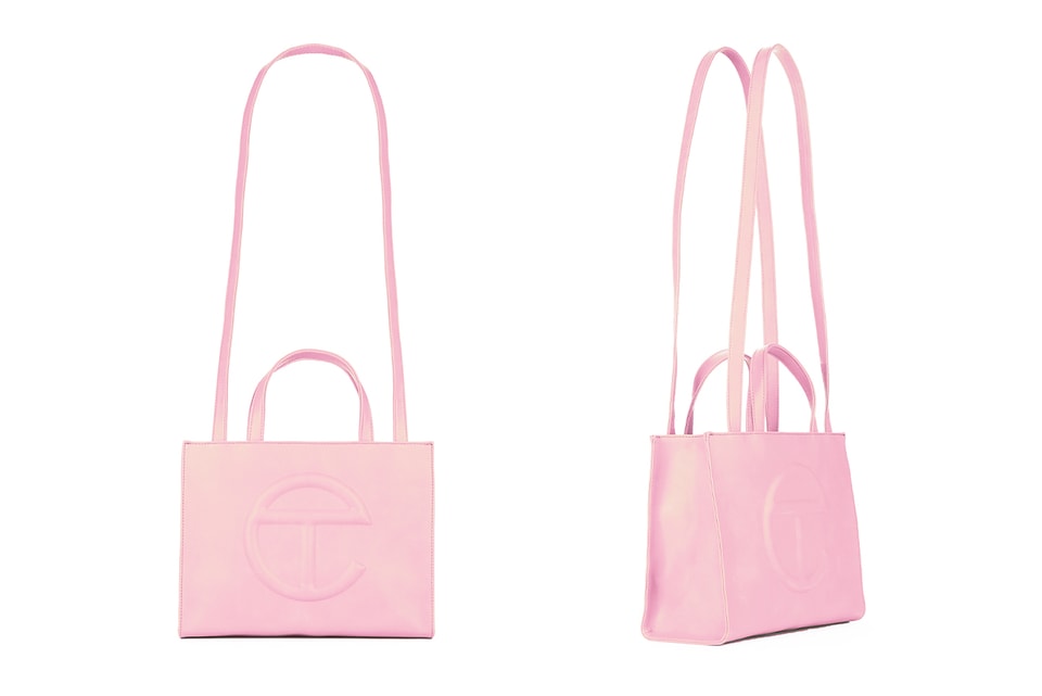 Telfar Small Pink Shopping Bag