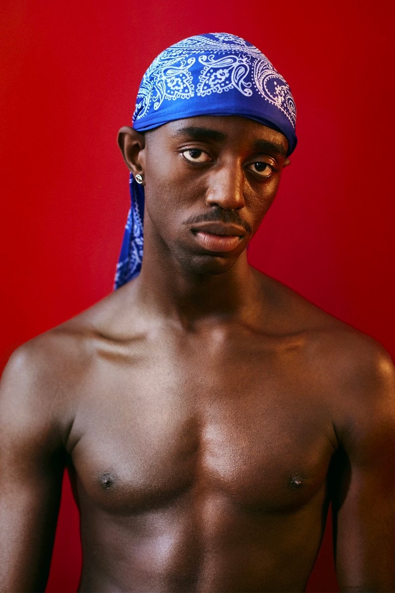 Telfar Durag Collection Bandana Red