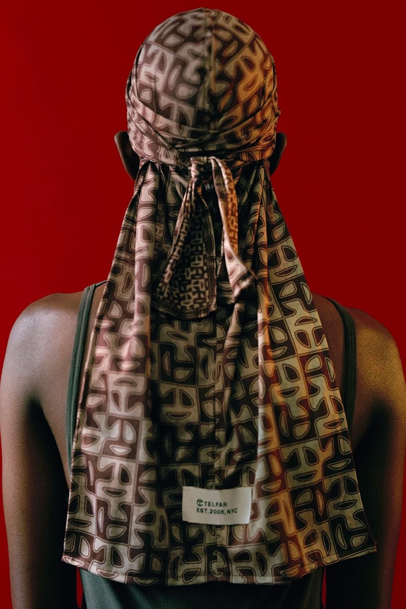 Bandana Print Durag - Red/White – shop.telfar