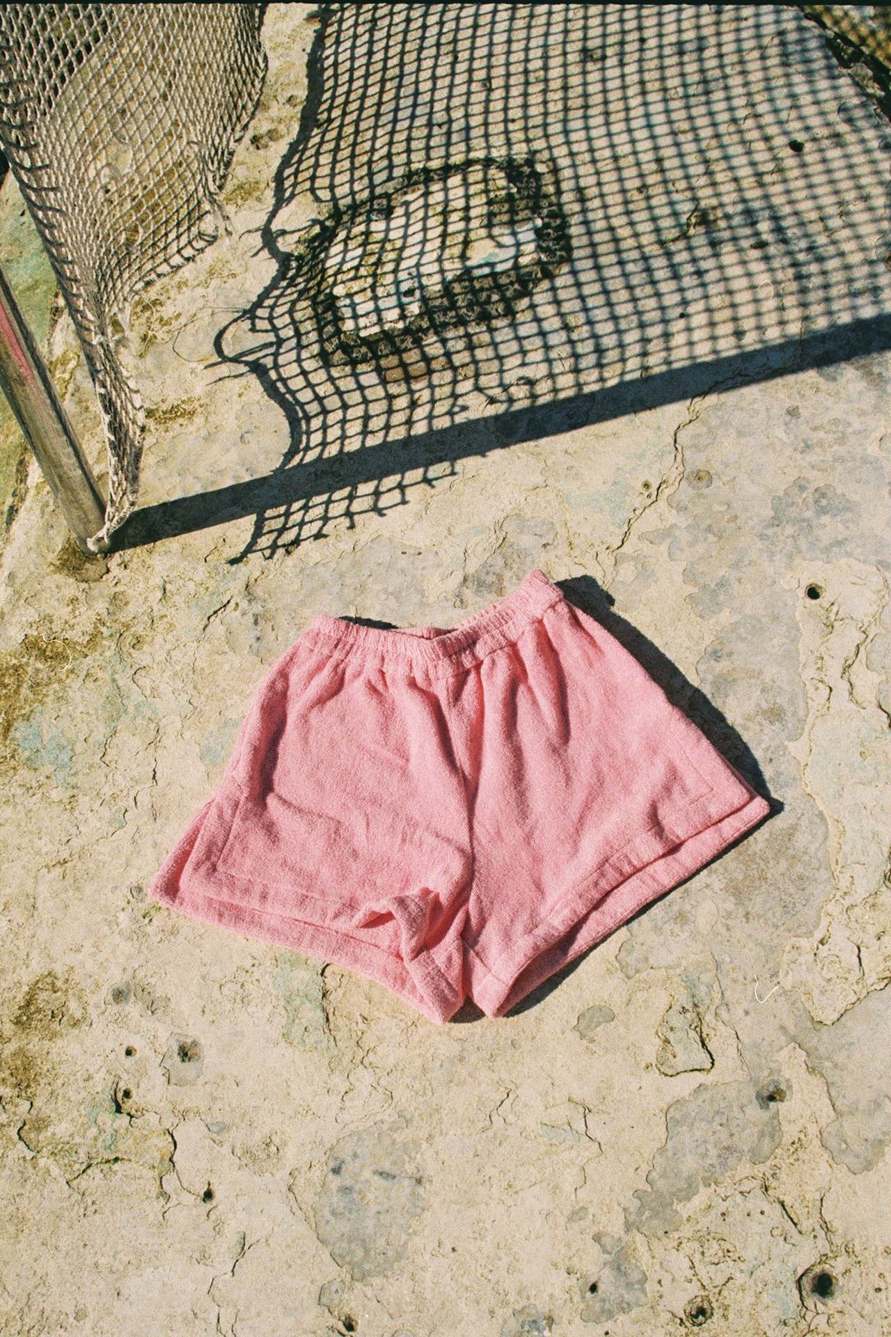 Terry Towelling Terrycloth Australian Brand Rosato Pink Shorts Beach