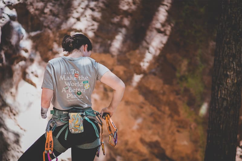 the north face girl scouts t-shirt collaboration maureen beck climber covid19 support release