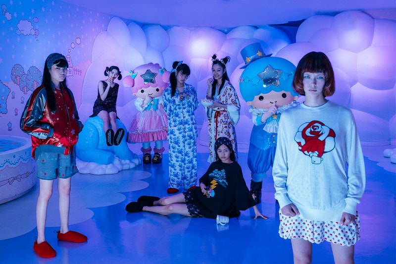 undercover spring summer 2021 womenswear the sixth sense lookbook sanrio collaboration jun takahashi