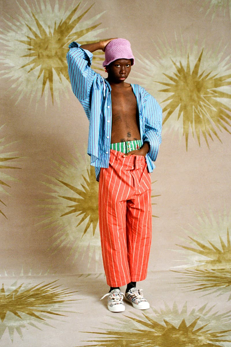 vivienne westwood spring summer 2021 lookbook video tailoring suits cardigans isamaya ffrench georgia palmer dott cotton clown 