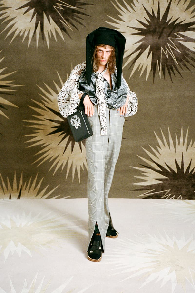 vivienne westwood spring summer 2021 lookbook video tailoring suits cardigans isamaya ffrench georgia palmer dott cotton clown 