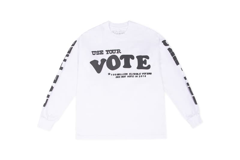 When We All Vote x Dover Street Market Voting Merch Selena Gomez Hoodie Matt McCormack T-Shirt