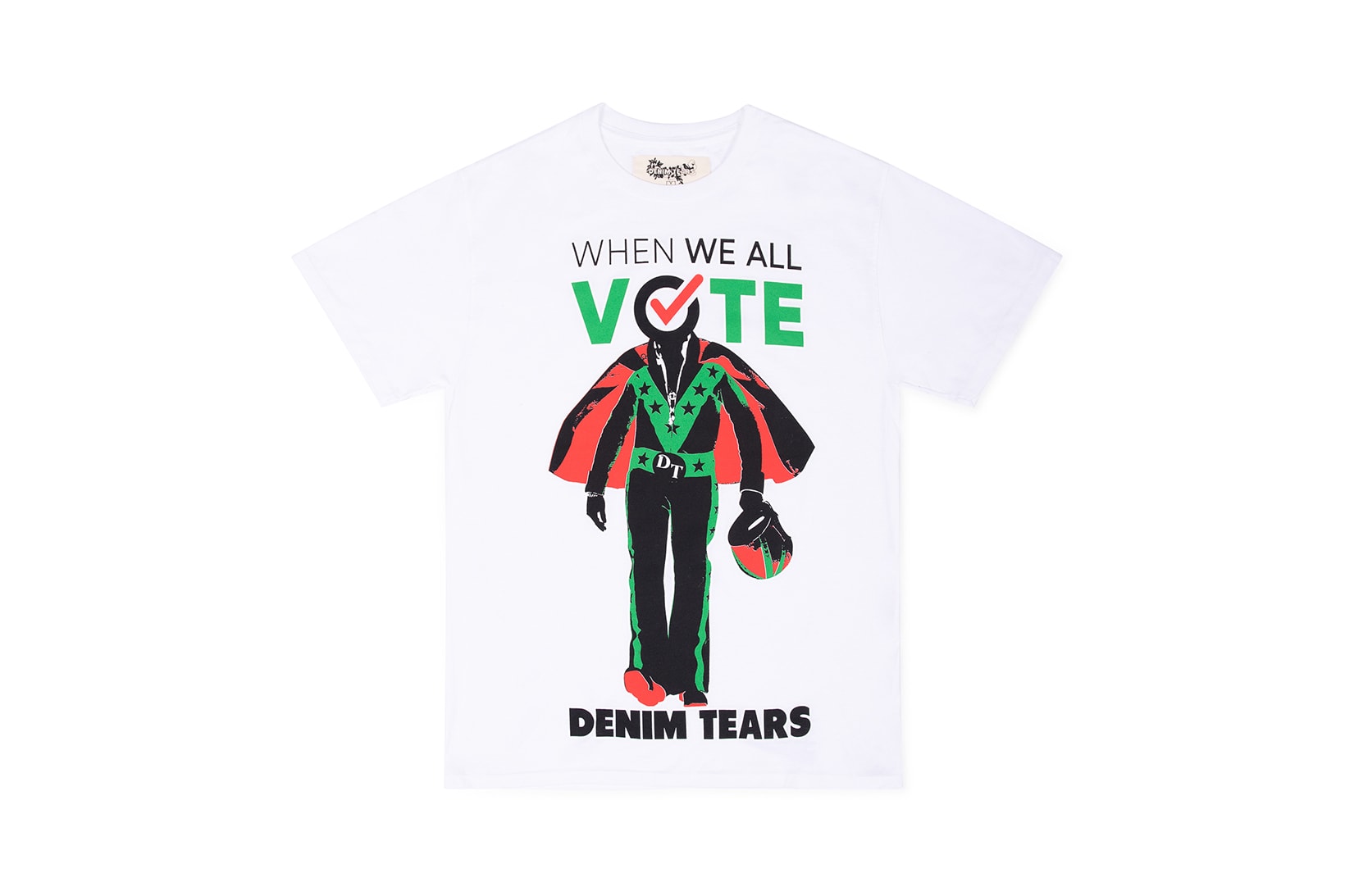 When We All Vote x Dover Street Market Voting Merch Selena Gomez Hoodie Matt McCormack T-Shirt