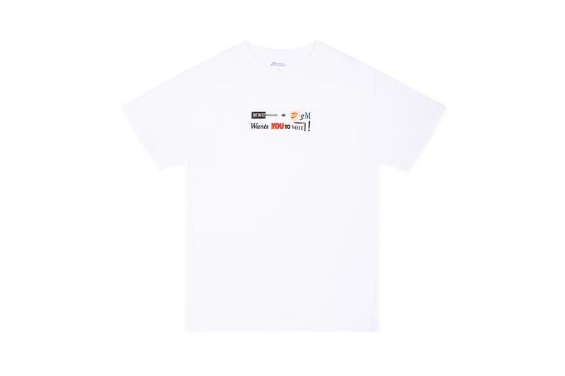 When We All Vote x Dover Street Market Voting Merch Selena Gomez Hoodie Matt McCormack T-Shirt