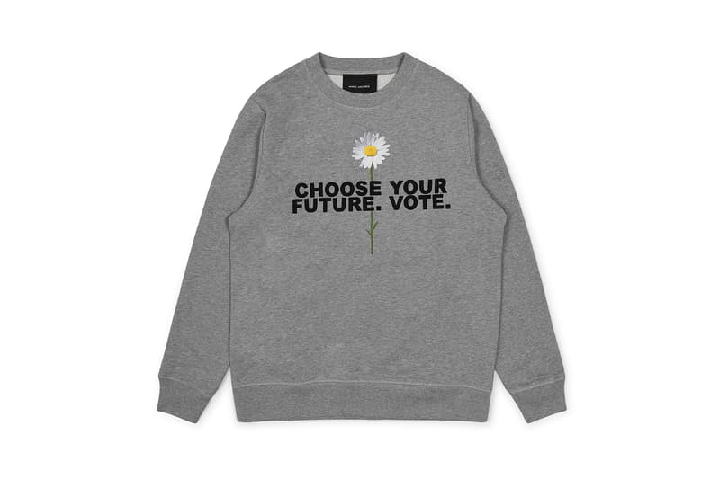 When We All Vote x Dover Street Market Voting Merch Selena Gomez Hoodie Matt McCormack T-Shirt