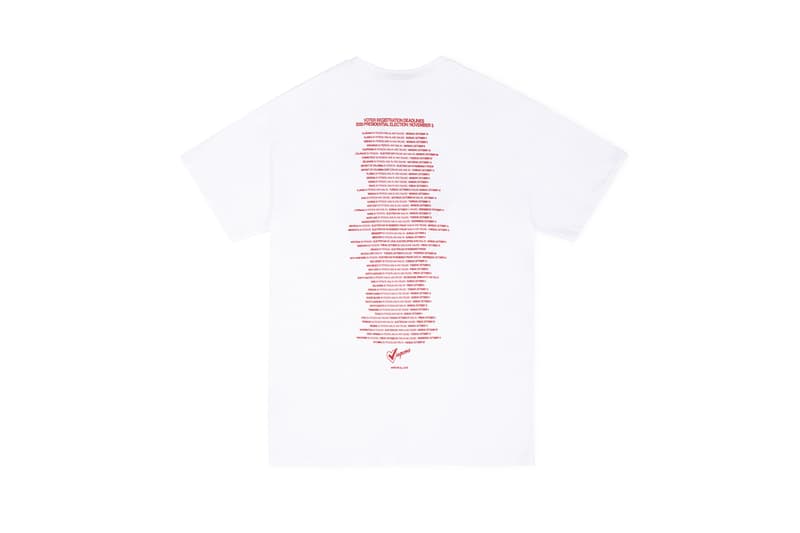 When We All Vote x Dover Street Market Voting Merch Selena Gomez Hoodie Matt McCormack T-Shirt