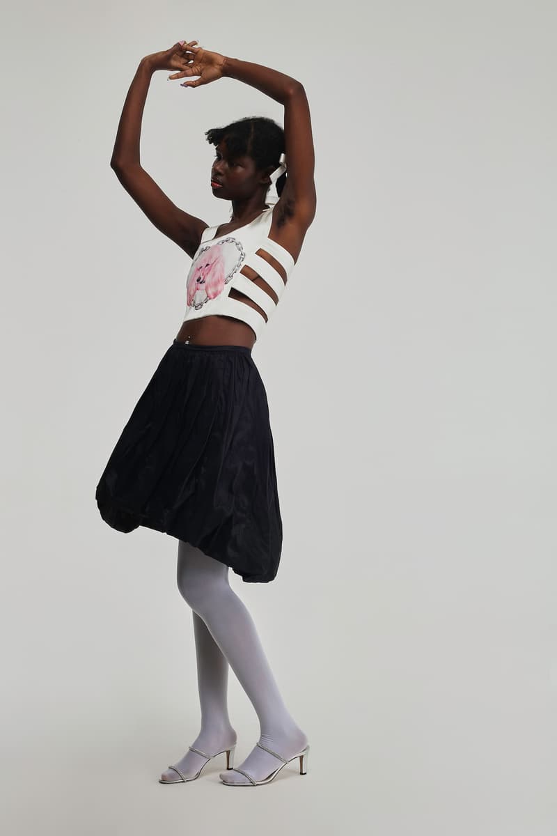 Ashley Williams Spring/Summer 2021 Lookbook Collection Prints Britannia Sex Purell Print COVID-19
