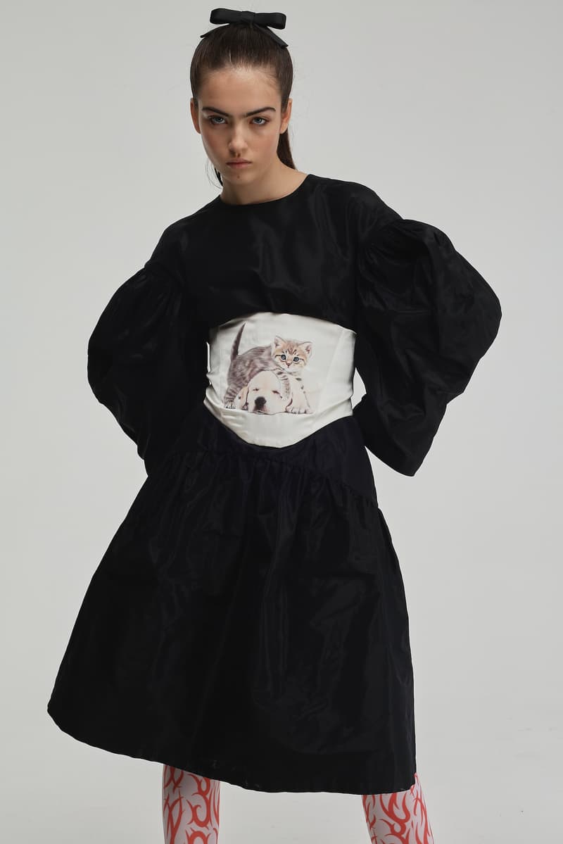 Ashley Williams Spring/Summer 2021 Lookbook Collection Prints Britannia Sex Purell Print COVID-19