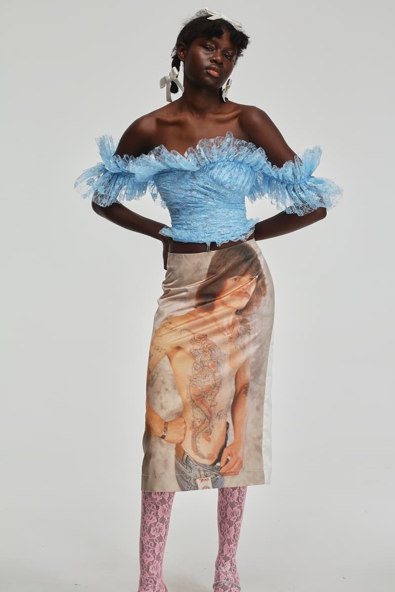 Ashley Williams Spring/Summer 2021 Lookbook Collection Prints Britannia Sex Purell Print COVID-19