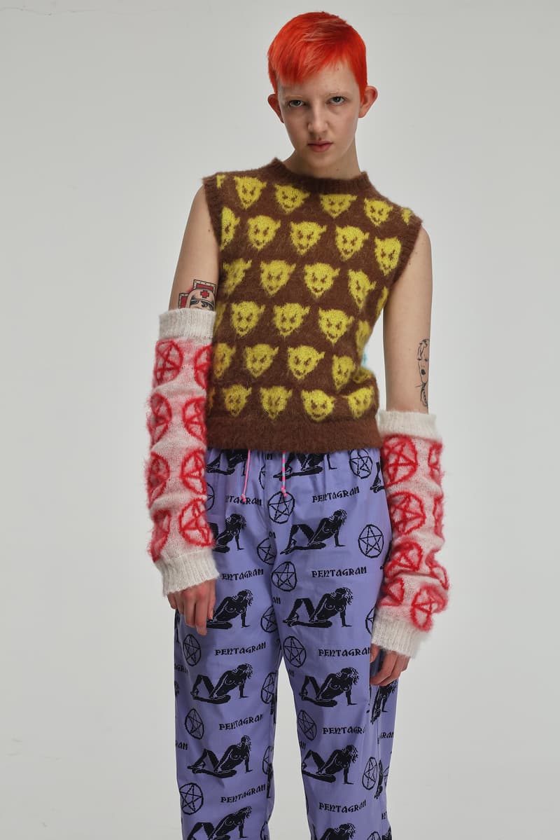 Ashley Williams Spring/Summer 2021 Lookbook Collection Prints Britannia Sex Purell Print COVID-19