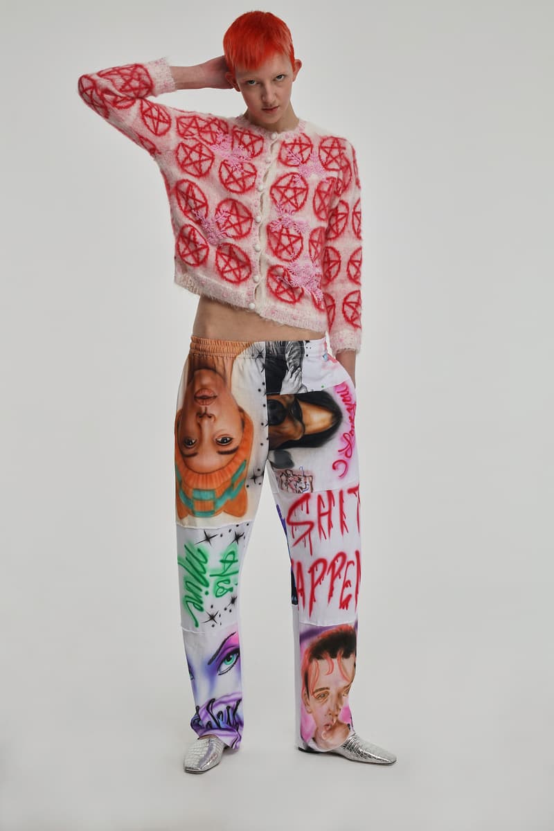 Ashley Williams Spring/Summer 2021 Lookbook Collection Prints Britannia Sex Purell Print COVID-19