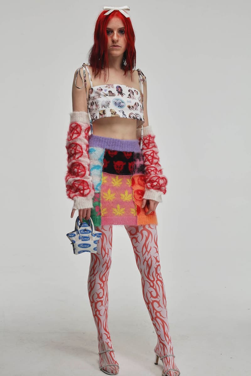 Ashley Williams Spring/Summer 2021 Lookbook Collection Prints Britannia Sex Purell Print COVID-19