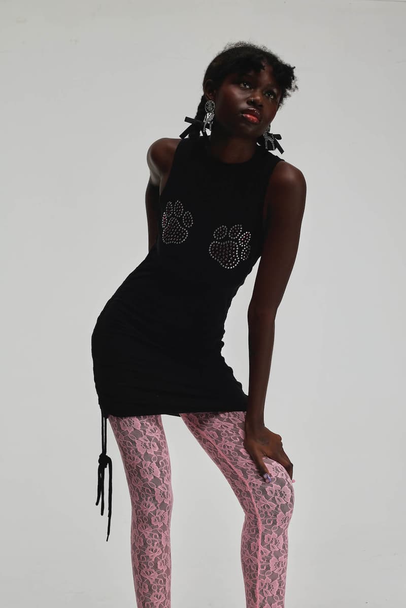 Ashley Williams Spring/Summer 2021 Lookbook Collection Prints Britannia Sex Purell Print COVID-19