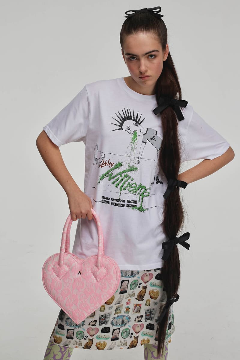 Ashley Williams Spring/Summer 2021 Lookbook Collection Prints Britannia Sex Purell Print COVID-19