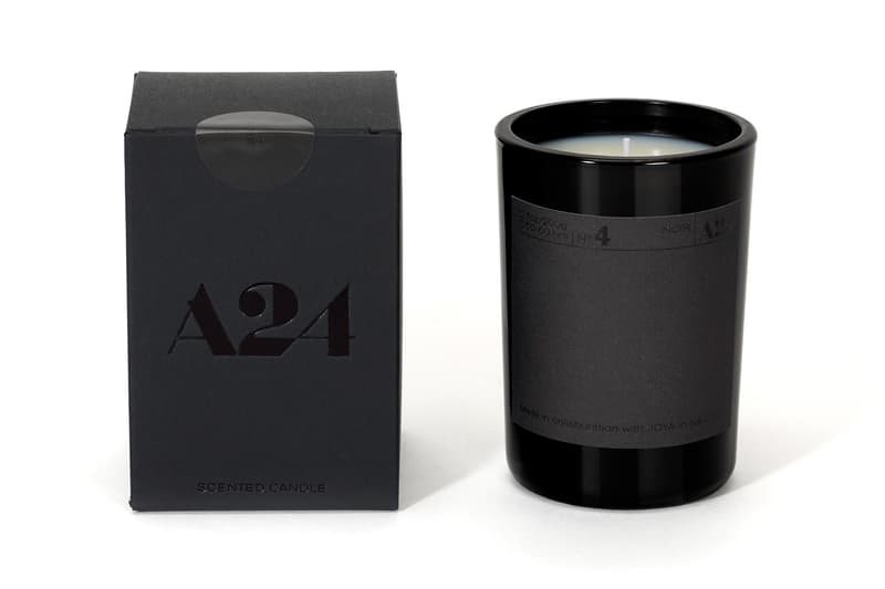 a24 film-themed joya genre candles home scents restock horror thriller noir sci fi rom com