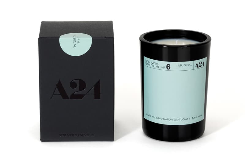 a24 film-themed joya genre candles home scents restock horror thriller noir sci fi rom com
