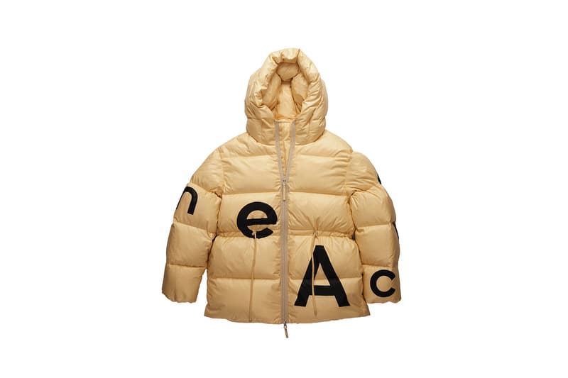 acne studios fall winter puffer jackets collection outerwear