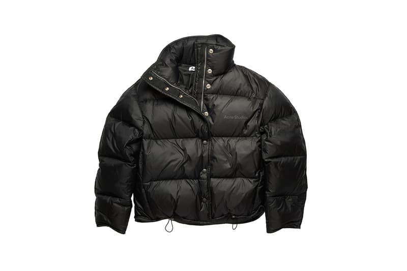 acne studios fall winter puffer jackets collection outerwear