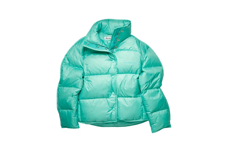 acne studios fall winter puffer jackets collection outerwear