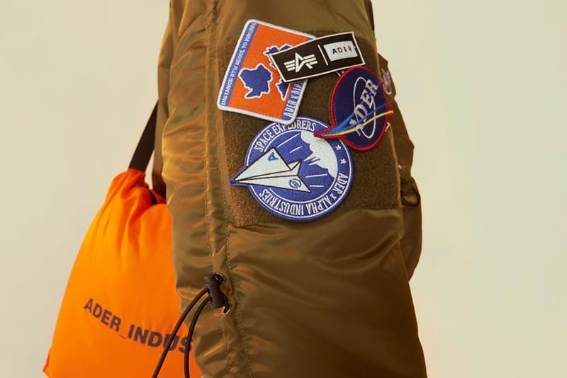 ADER error x Alpha Industries Create Aviation-Themed Jackets for FW20