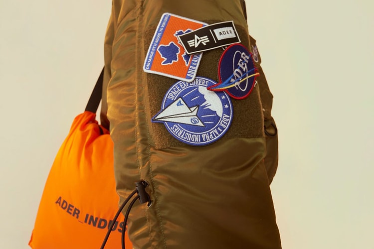ADER error x Alpha Industries Create Aviation-Themed Jackets for FW20