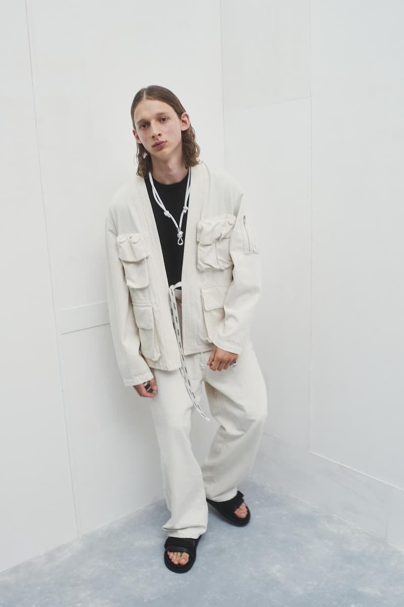 ambush spring summer 2021 collection outerwear jackets coats pants white brown 