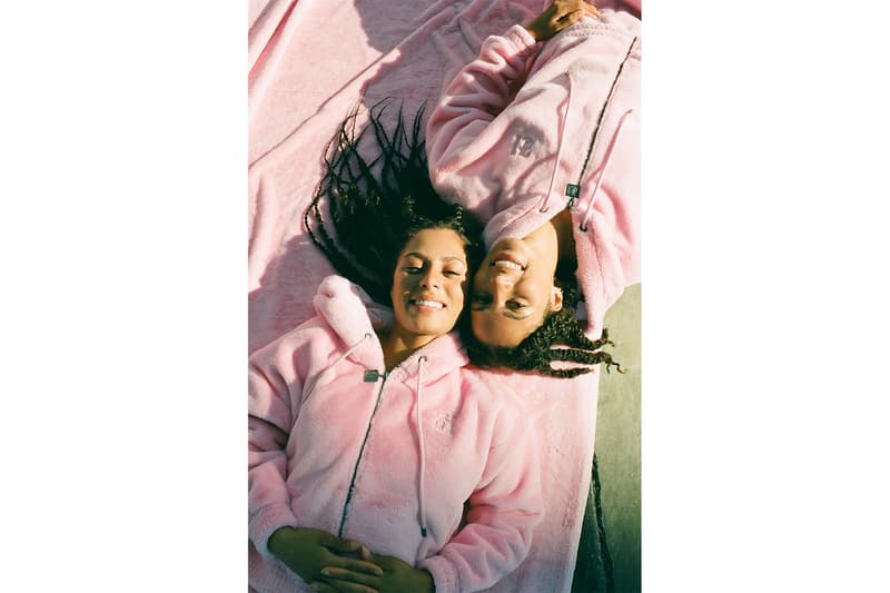 apparis juicy couture 2000s winter tracksuits hoodies sweatpants coats faux fur pink black