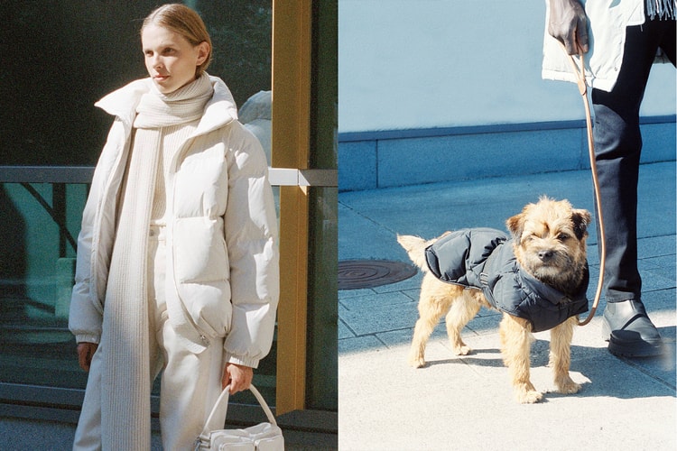 Stay Warm in ARKET's Minimal FW20 Upcycled Down Jackets