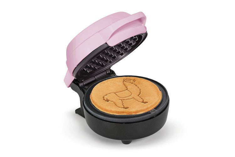 This Mini Waffle Maker Makes Breakfast With a Side of Llamas