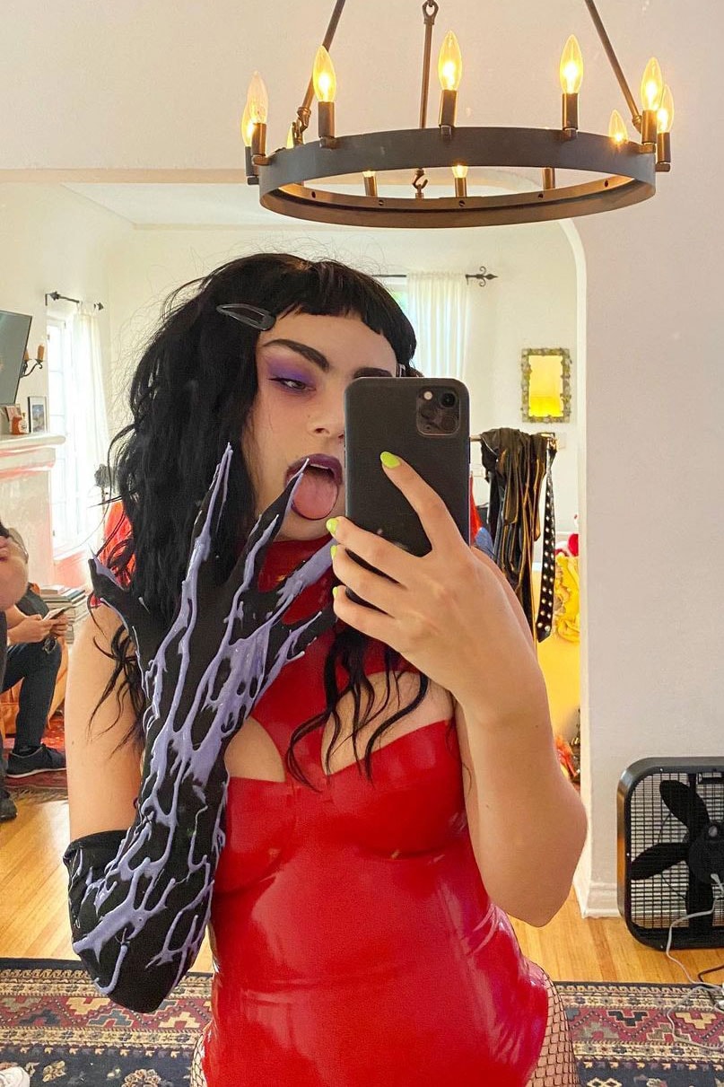 Charli XCX Halloween 2020 Costume Instagram