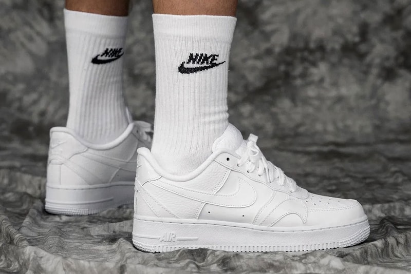 Nike Air Force 1 Misplaced Swoosh White