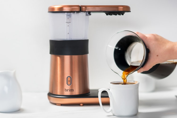 Kick Off Your Mornings With Brim's Sleek Pour Over Coffee Maker