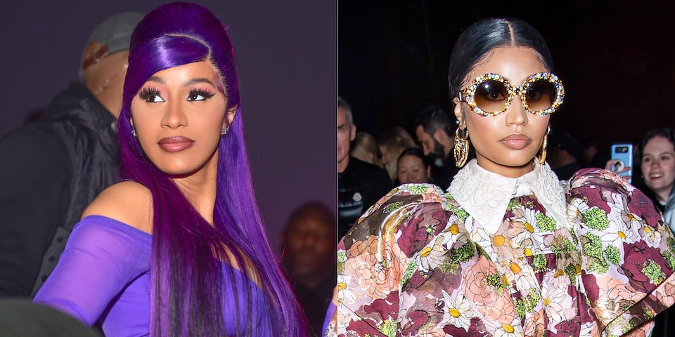 Cardi B Nicki Minaj Rumored Collaboration Hypebae Cardi B Nicki Minaj Rumored Collaboration Hypebae