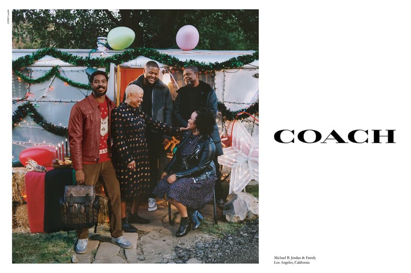 coach holiday is where you find it campaign jennifer lopez kiko mizuhara family