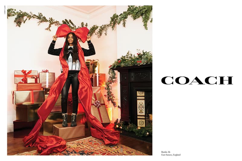 coach holiday is where you find it campaign jennifer lopez kiko mizuhara family