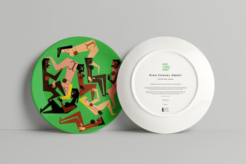 Yoshitomo Nara Artist Plate Coalition for the Homeless Project