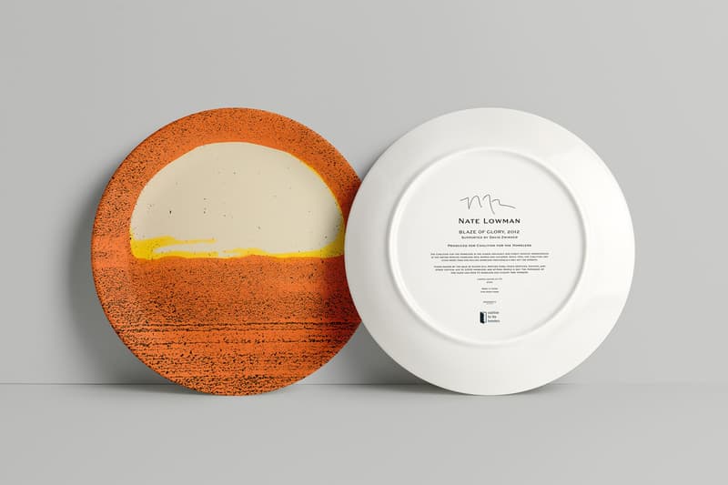 Yoshitomo Nara Artist Plate Coalition for the Homeless Project