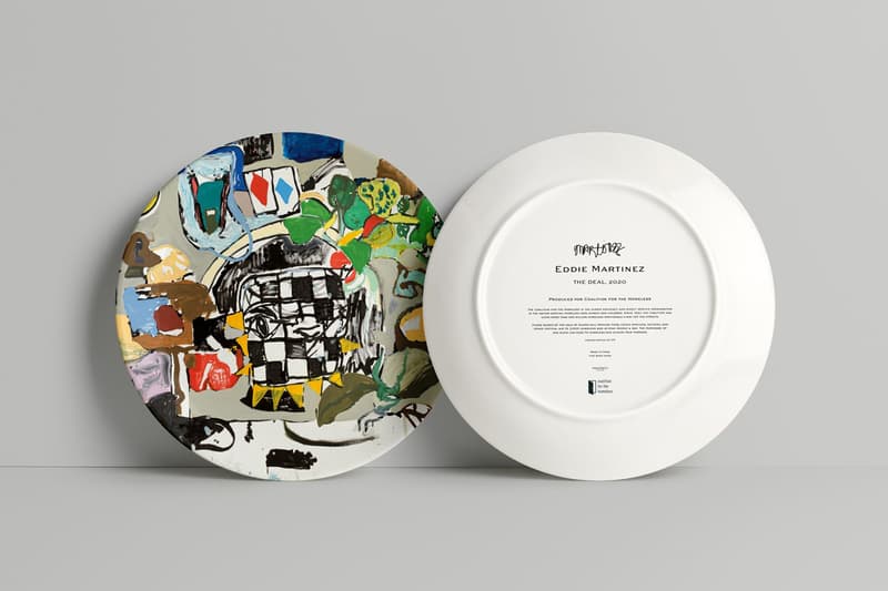 Yoshitomo Nara Artist Plate Coalition for the Homeless Project
