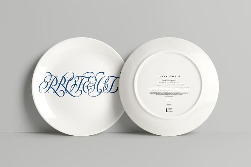 Yoshitomo Nara Artist Plate Coalition for the Homeless Project