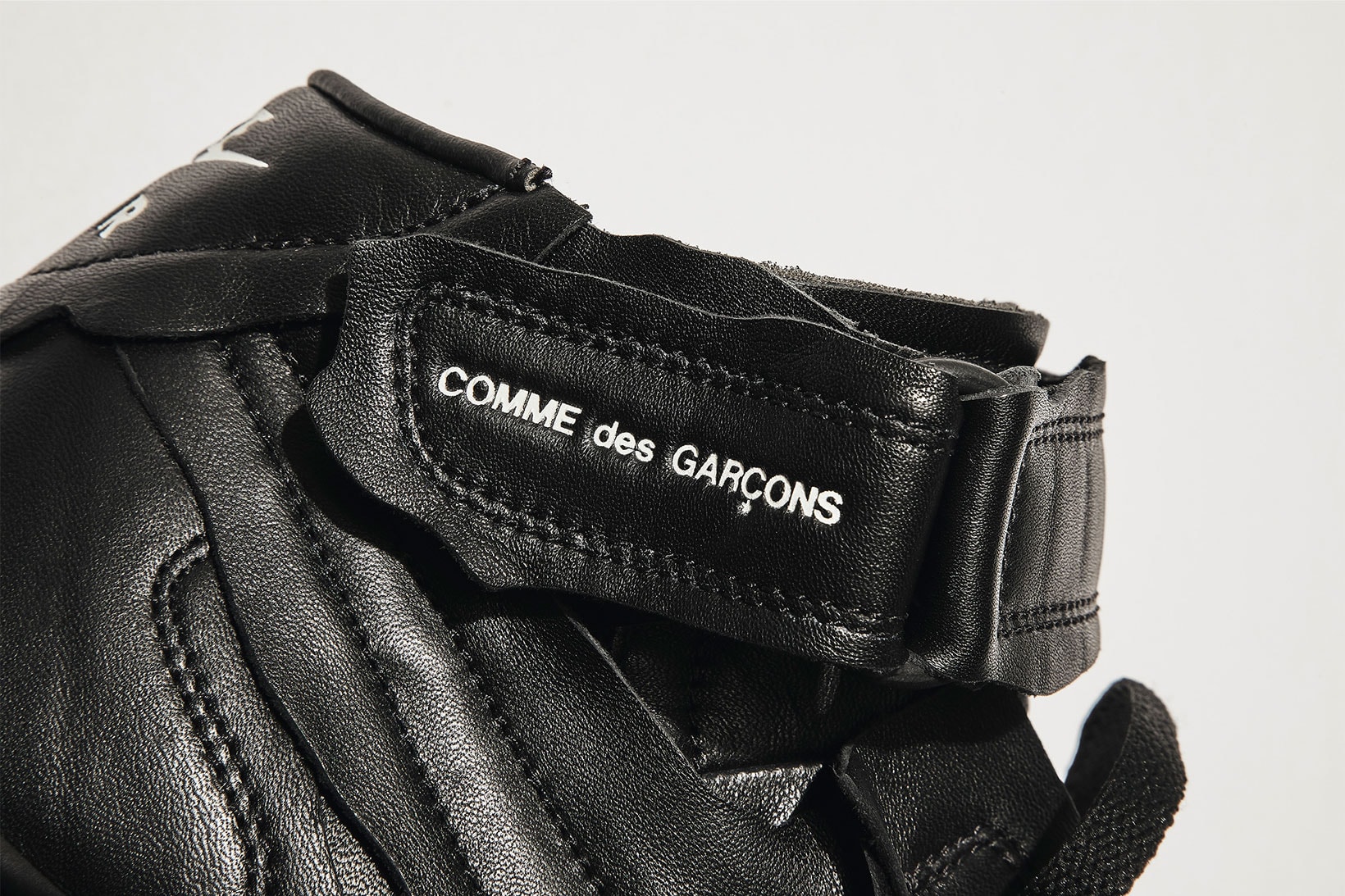 comme des garcons nike air force 1 mid cdg af1 white black sneakers price release